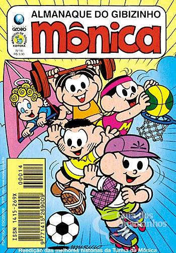 Almanaque do Gibizinho Mônica n° 14 - Globo