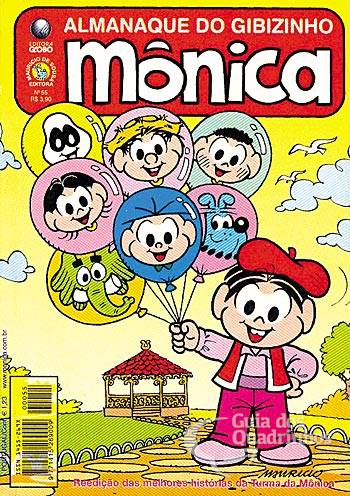 Almanaque do Gibizinho Mônica n° 55 - Globo