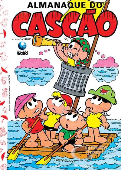 Almanaque do Cascão n° 13 - Globo