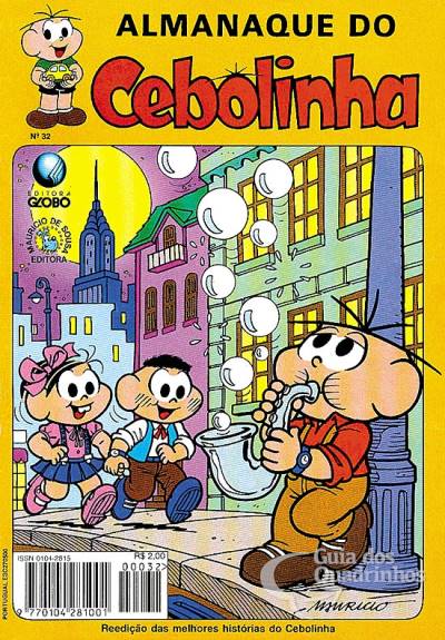 Almanaque do Cebolinha n° 32 - Globo