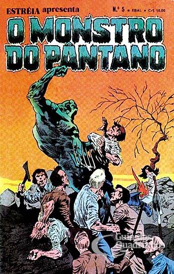 Monstro do Pântano, O (Estréia Apresenta) n° 5 - Ebal