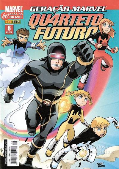 Geração Marvel - Quarteto Futuro n° 8 - Panini