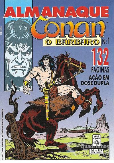 Almanaque Conan, O Bárbaro n° 1 - Abril