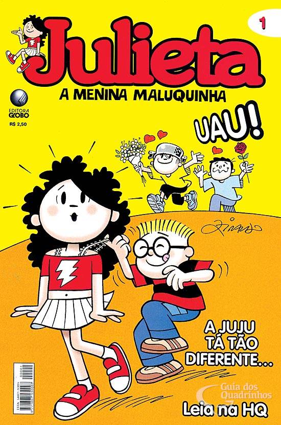 Julieta A Menina Maluquinha N° 1globo Guia Dos Quadrinhos