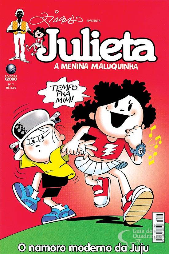 Julieta A Menina Maluquinha N° 7globo Guia Dos Quadrinhos