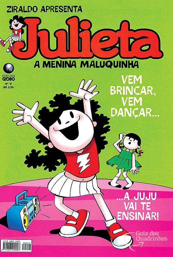 Julieta A Menina Maluquinha N° 17globo Guia Dos Quadrinhos