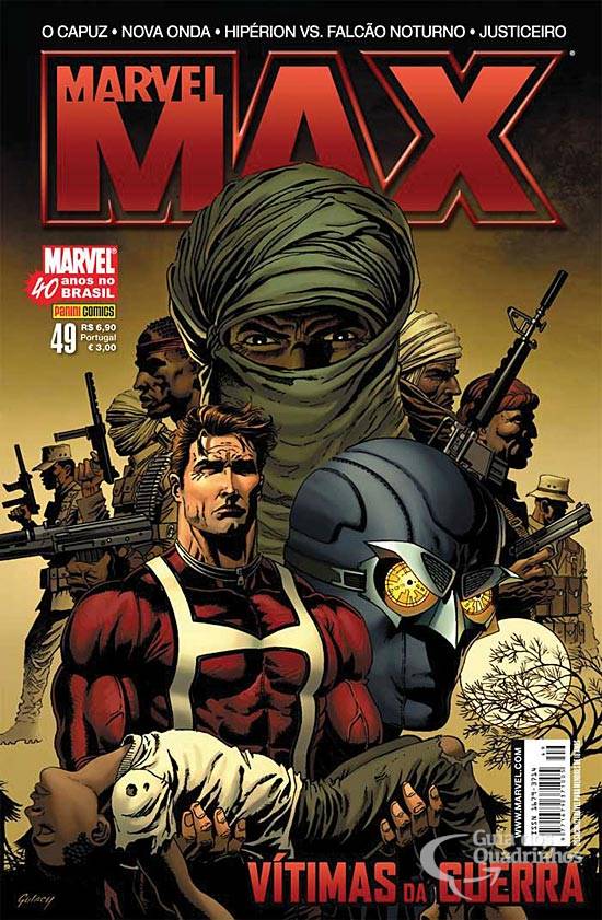 Revista Marvel Max N° 5, Livro Panini Comics/ Marvel Max Usado 90438495