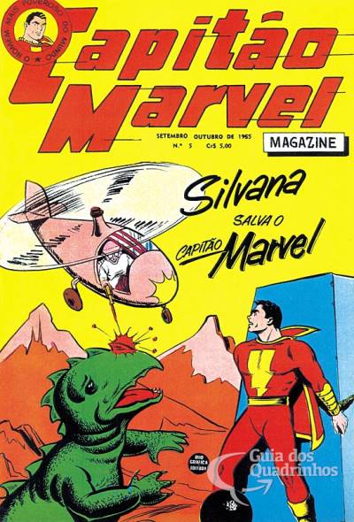 Capitão Marvel Magazine n° 5 - Rge