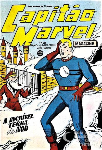 Capitão Marvel Magazine n° 21 - Rge