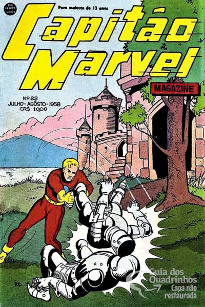 Capitão Marvel Magazine n° 22 - Rge