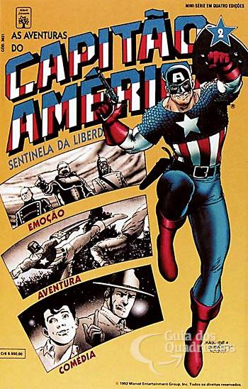 Aventuras do Capitão América, As n° 2 - Abril