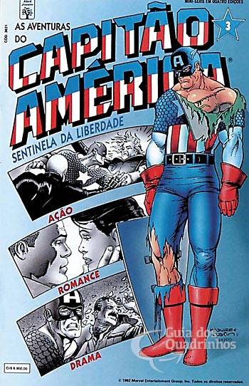 Aventuras do Capitão América, As n° 3 - Abril
