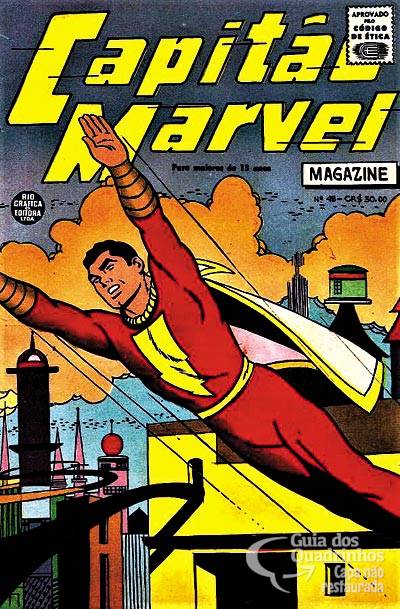 Capitão Marvel Magazine n° 48 - Rge