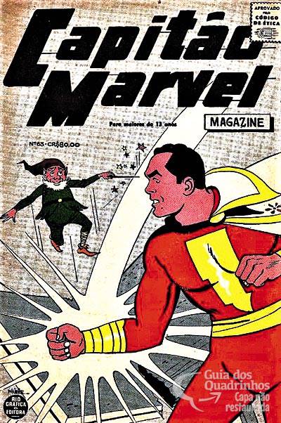 Capitão Marvel Magazine n° 63 - Rge