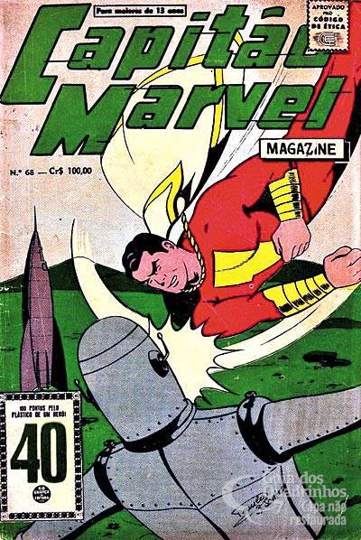 Capitão Marvel Magazine n° 68 - Rge