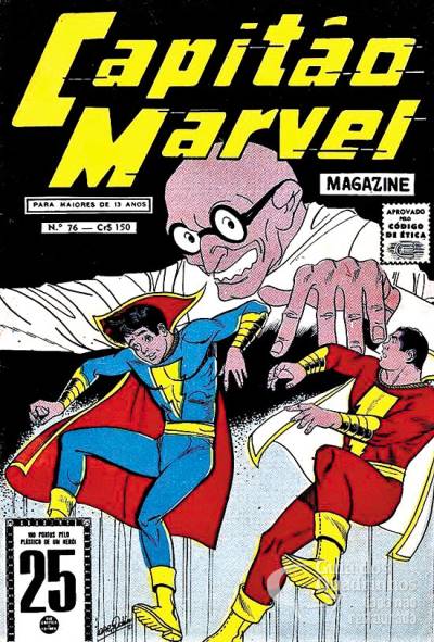 Capitão Marvel Magazine n° 76 - Rge