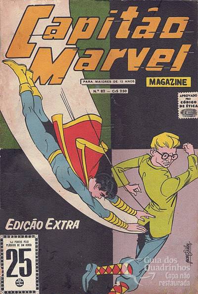 Capitão Marvel Magazine n° 82 - Rge