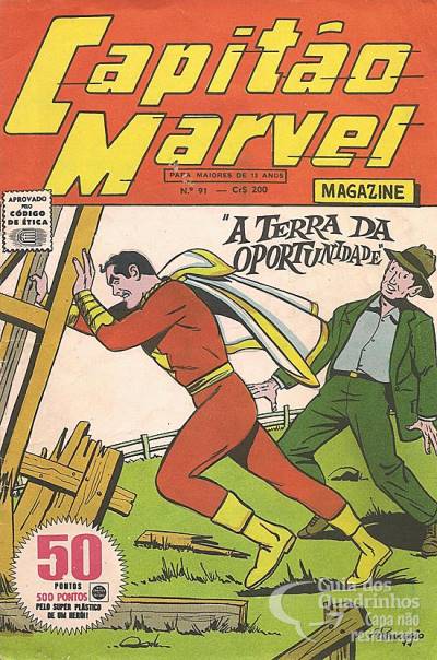 Capitão Marvel Magazine n° 91 - Rge