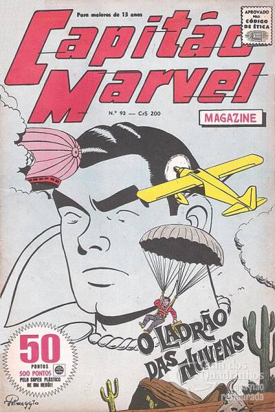 Capitão Marvel Magazine n° 93 - Rge