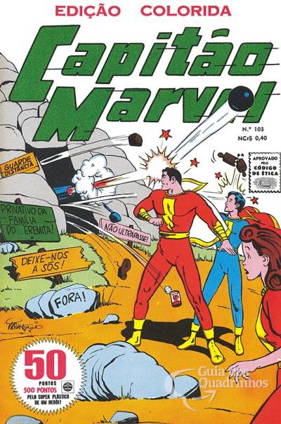 Capitão Marvel Magazine n° 103 - Rge