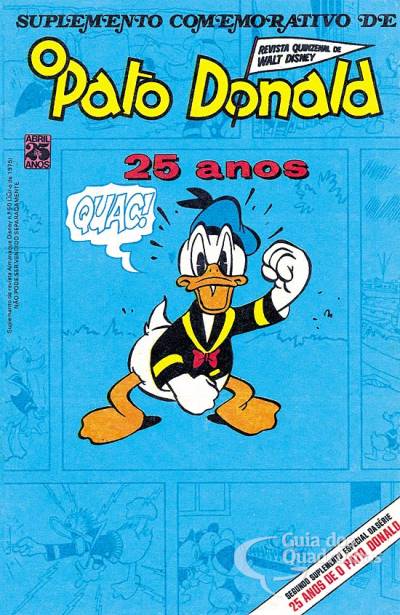 Suplemento Comemorativo de O Pato Donald 25 Anos n° 2 - Abril
