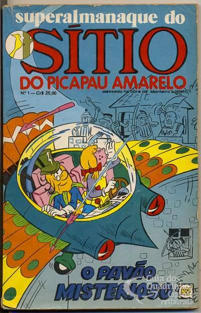 Superalmanaque do Sítio do Picapau Amarelo n° 1 - Rge