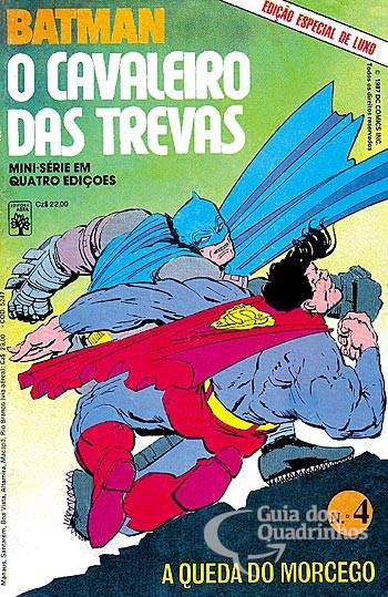 Batman - O Cavaleiro das Trevas (1ª Edição) n° 4 - Abril