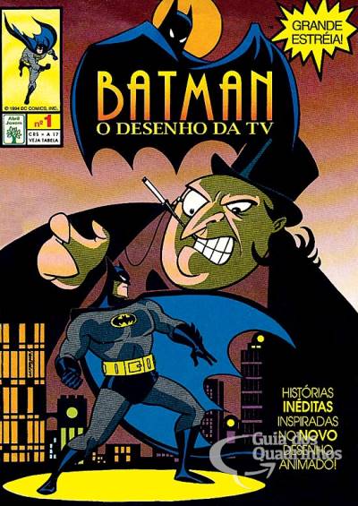 Batman - O Desenho da TV n° 1 - Abril