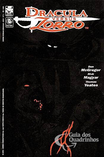 Dracula Versus Zorro n° 1 - Escala