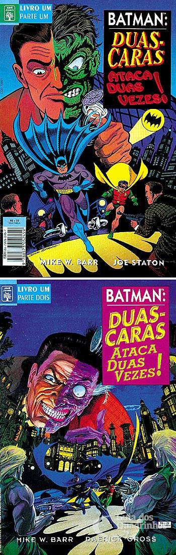 Batman - Duas-Caras Ataca Duas Vezes n° 1 - Abril