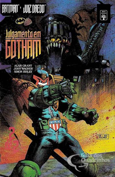 Batman & Juiz Dredd: Julgamento em Gotham n° 2 - Abril