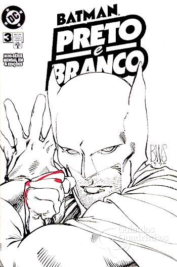 Batman Preto e Branco n° 3 - Abril