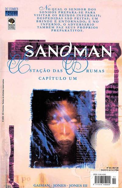 Sandman n° 22 - Brainstore Editora