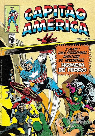 Capitão América n° 9 - Abril