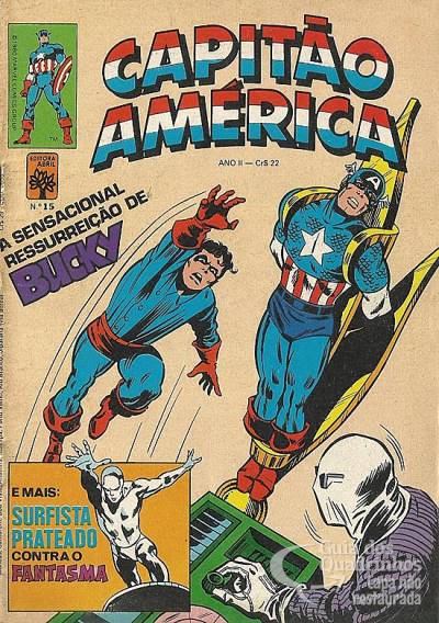 Capitão América n° 15 - Abril