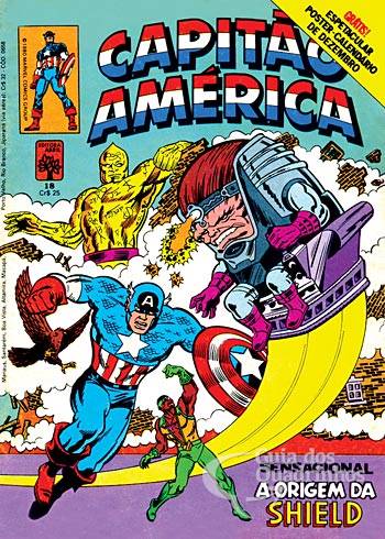 Capitão América n° 18 - Abril