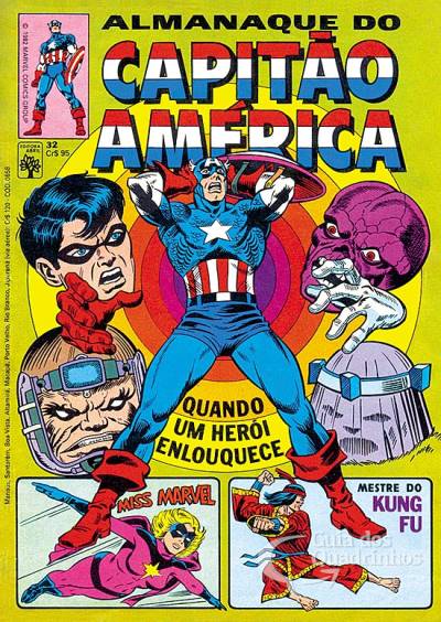 Capitão América n° 32 - Abril