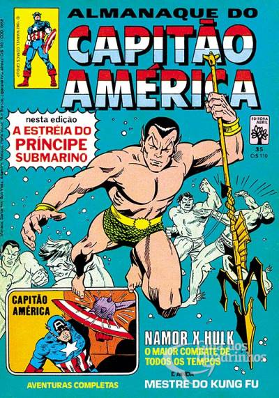 Capitão América n° 35 - Abril