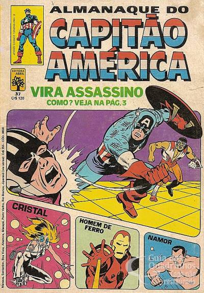Capitão América n° 37 - Abril