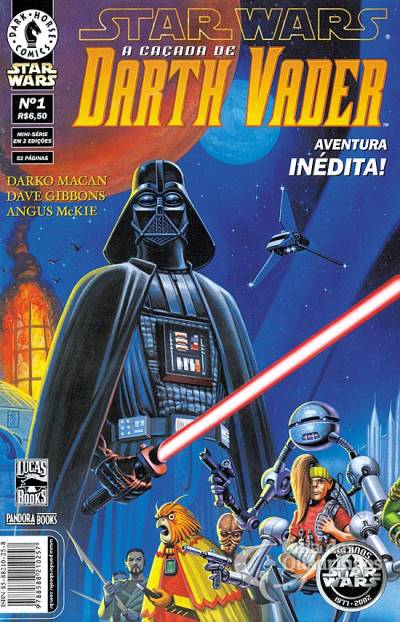 Star Wars - A Caçada de Darth Vader n° 1 - Pandora Books