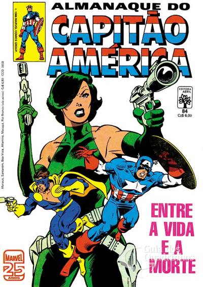 Capitão América n° 84 - Abril