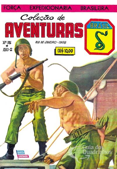 Coleção de Aventuras (Força Expedicionária Brasileira) n° 15 - Garimar (Maya)