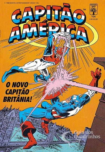 Capitão América n° 104 - Abril