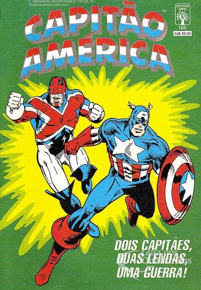 Capitão América n° 105 - Abril