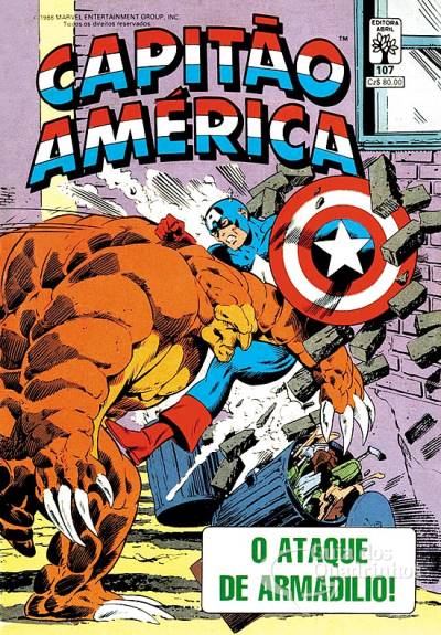 Capitão América n° 107 - Abril
