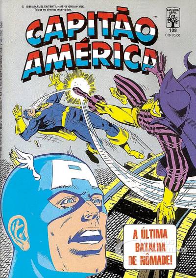 Capitão América n° 108 - Abril