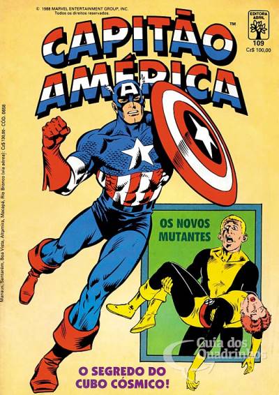 Capitão América n° 109 - Abril