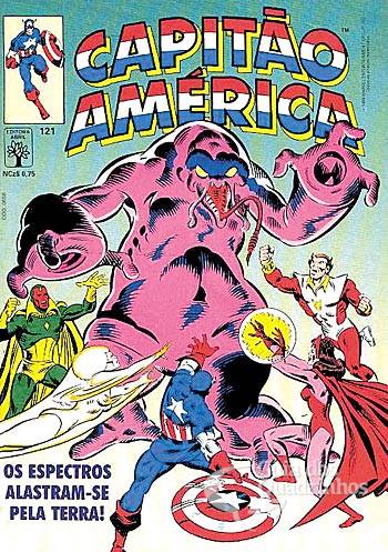 Capitão América n° 121 - Abril