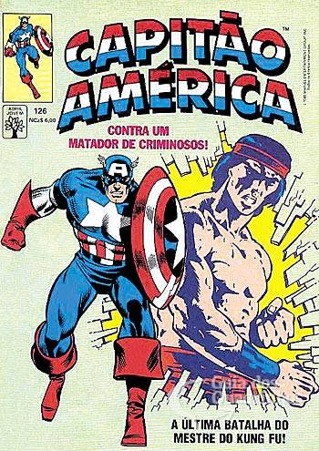 Capitão América n° 126 - Abril