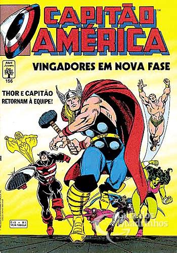 Capitão América n° 156 - Abril